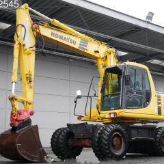 Екскаватор колісний Komatsu